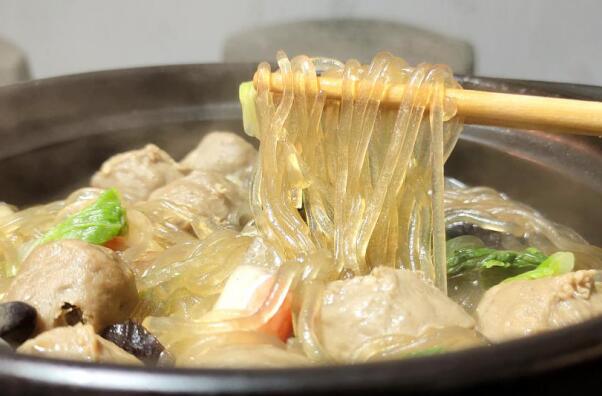 陳蕾購自美食團(tuán)的大希地牛肉丸和粉絲