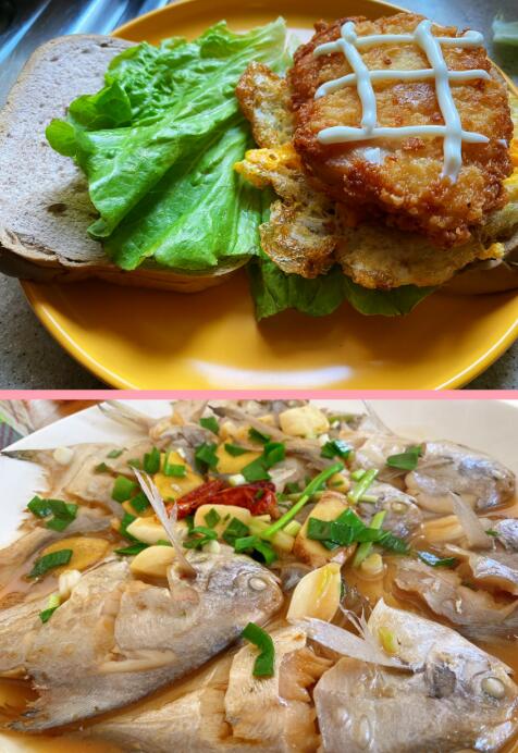 林英用美食團食材烹制的美食
